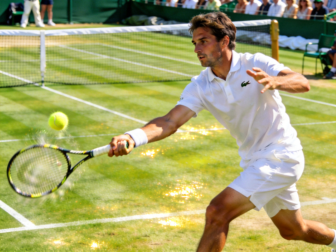 网球大满贯赛事温布尔登锦标赛精彩瞬间